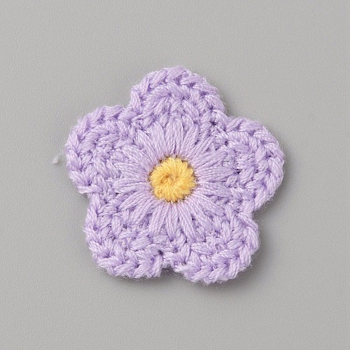 Two Tone Polyester Knitted Ornament Accessories DIY-WH0308-416B-1