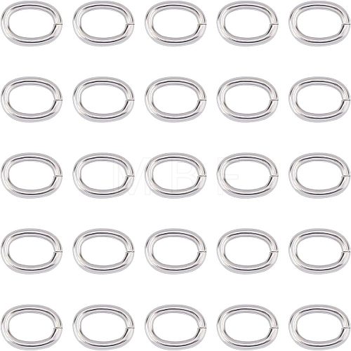 Unicraftale 304 Stainless Steel Jump Rings STAS-UN0006-37A-1