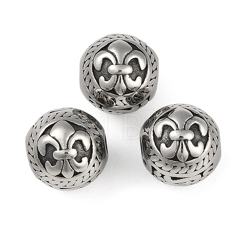 304 Stainless Steel Beads STAS-Z070-03AS-1