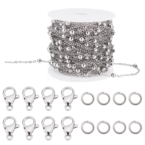 DIY Chain Bracelet Necklace Making Kits DIY-BBC0001-10-1