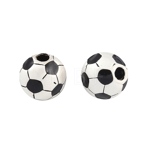 Alloy Enamel Beads FIND-B038-15MS-1