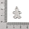 Christmas Brass Enamel Pendants KK-L258-05P-B01-3