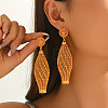 Vintage Filigree Mesh Lantern Alloy Stud Earrings OB4843-4