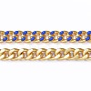 Two Tone Handmade Brass Curb Chains CHC-I035-01G-02-2