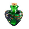 Handmade Lampwork Perfume Bottle Pendants LAMP-TADJ0001-06B-1