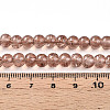 Crackle Glass Beads Strands X-CCG-Q001-6mm-07-4