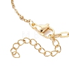 304 Stainless Steel Paperclip Chain Satellite Chain Bracelet Making BJEW-JB13070-01-4
