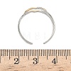 304 Stainless Steel Cuff Open Rings RJEW-Z121-02GP-04-5