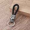 Braided PU Leather Keychains JI5354-3