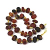 Natural Banded Agate Beads Strands GG-T001-06-4