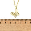 Brass Micro Pave Cubic Zirconia Pendant Necklaces NJEW-JN06458-4