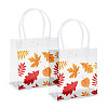 Rectangle Transparent Printed PVC Plastic Gift Tote Bags ABAG-TADJ0002-002C-1