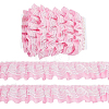 5M Double-Layer Pleated Polyester Chiffon Lace Trim OCOR-GF0006-69B-1