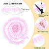 12.5 Yards Polyester Pleated Ribbon OCOR-TA0003-84C-3