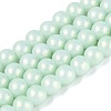 Baking Paint Glass Pearl Beads Strands DGLA-ZX001-05A-05-1