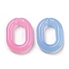 Imitation Jelly Acrylic Linking Rings JACR-Q058-01-2