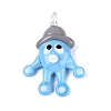 Handmade Lampwork Pendants LAMP-N034-21B-1