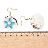 Natural Shell Dangle Earrings EJEW-MZ00754-01-4