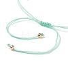 Natural Chip Gemstone Braided Bead Bracelet Sets BJEW-JB08948-6