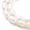 Natural Cultured Freshwater Pearl Beads Strands PEAR-P062-06F-4