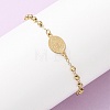 Religion 304 Stainless Steel Link Bracelets LS-BJEW-F524-05A-G-2