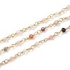 Natural Mixed Stone Handmade Beaded Chains CHC-K008-A05-3