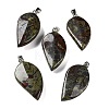 Natural Dragon Blood Pendants GG-CBACB71-05P-01-1