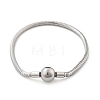 304 Stainless Steel Bracelets BJEW-M079-01P-02-1