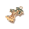 Alloy with Enamel Pendants AL-CBA9E11-03KCG-08-2