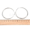 304 Stainless Steel Hoop Earrings EJEW-Z093-01P-02-5