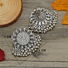 Sunflower Zinc Alloy Chandelier Earrings HD8181-2-4