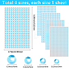 4 Sheets 4 Styles Acrylic Imitation Pearl Stickers Paper Sheets for Craft DIY-SP0002-64E-2