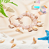 Natural Sea Shell Beads Kits SSHEL-PH0002-51-6
