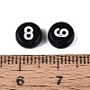 Opaque Acrylic Beads SACR-Q001-12C-4