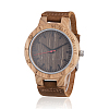 Zebrano Wood Wristwatches WACH-H036-17-2