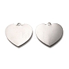 Non-Tarnish 304 Stainless Steel Pendants STAS-P262-04P-1