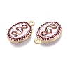 Printed Alloy Pendants PALLOY-SZC0008-05F-2
