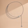 Alloy Sunflower Tassel Sexy Body Chains WG3DFF9-02-2