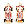 Alloy Enamel Pendants AL-CBA4666-03A-01-1