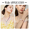 10Pcs Transparent Resin UV Reactive Beads RESI-TADJ0001-11-6