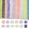  180G 12 Color Luminous Frosted Glass Beads FGLA-TA0001-02-8