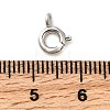 Brass Spring Ring Clasps KK-D407-20P-A-3