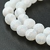 Natural Weathered Agate Beads Strands X-G-G589-8mm-03-2