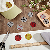10Pcs 5 Styles Sports Theme Glass Hotfix Rhinestone DIY-NB0015-49-4