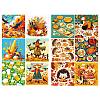 12Pcs Thanksgiving Day Scrapbook Paper Pads DIY-P085-02A-4