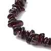 Natural Garnet Stretch Bracelets BJEW-JB11147-10-4