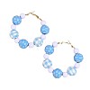 Printed Wood and Iron Beaded Bracelets for Women FS-WG2F9F5-02-2