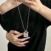 Alloy Round Beaded Handbag Pendant Necklaces for Women WGA77D5-01-6