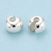 925 Sterling Silver Crimp Beads Covers STER-T008-37S-01-2