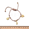 Ocean Series 304 Stainless Steel Charm Bracelets BJEW-K237-25A-G-5